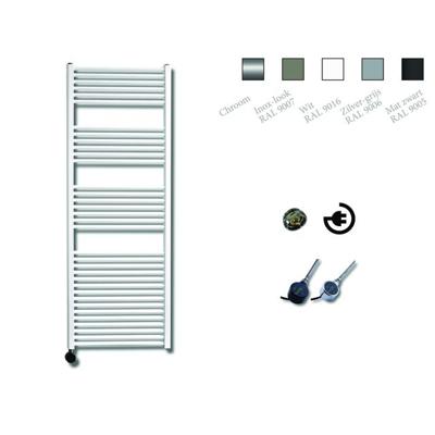 Elektrische Design Radiator Sanicare Plug & Play 172x60 cm Wit 1127 Watt Met Chroom Thermostaat Links Sanicare Elektrische Design Radiator Sanicare Plug & Play 172x60 cm Wit 1127 Watt Met Chroom Thermostaat Links Sanicare