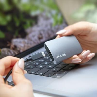 Intenso TX800 2 TB USB Type-C USB 3.2 Gen 2x2 Antraciet