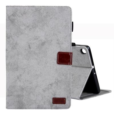 Voor Galaxy tab S5e/T720 Business stijl horizontale Flip lederen draagtas met houder & kaartsleuf & fotolijstjes & slaap/Wake-up functie (grijs) Voor Galaxy tab S5e/T720 Business stijl horizontale Flip lederen draagtas met houder & kaartsleuf & fotolijstjes & slaap/Wake-up functie (grijs)