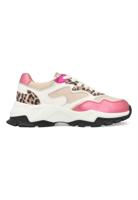 DWRS Chester Leopard B10649-09-1151 Wit / Roze-40 maat 40 - thumbnail