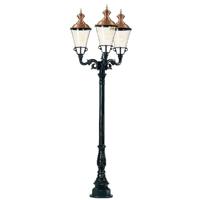 KS Verlichting Nostalgische lantaarnParijs 3-lichts - zwart - 403 - thumbnail