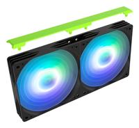 ZALMAN Alpha2 SE A24 - ZM-ALPHA2SEA24BK - Waterkoeling AIO - 2x 120 mm ARGB-ventilatoren - Zwart - thumbnail