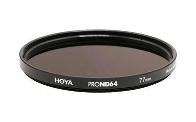 Hoya Grijsfilter PRO ND64 - 6 stops - 72mm Hoya Grijsfilter PRO ND64 - 6 stops - 72mm
