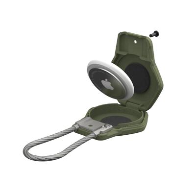 Urban Armor Gear Civilian SmartTag beschermhoesje Apple AirTag Olijf