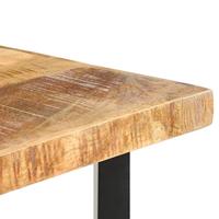 Bartafel 120x58x107 cm ruw mangohout - thumbnail