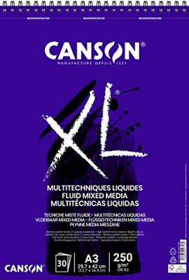 Mixed mediapapier canson xl 250gr a3 extra wit Mixed mediapapier canson xl 250gr a3 extra wit