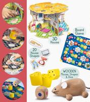 Het Muizenhuis - Montessorispel - MONTESSORIHOUT - Muizenhuis, Verenigingsspellen - thumbnail