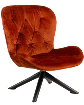 Bendt Fauteuil 'Olle' Velvet, kleur Copper Bendt Fauteuil 'Olle' Velvet, kleur Copper