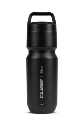 Cube arc 500 vacuum-insulated stainless steel bottle