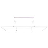 Deko Light 342221 LED Panel transparent, eckig, 50 W, 3000/4000 K, Weiß Hanglamp Energielabel: E (A - G) LED LED vast ingebouwd 53 W Verkeerswit (RAL 9016) - thumbnail