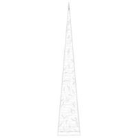 VidaXL Lichtkegel decoratief led 90 cm acryl warmwit - thumbnail