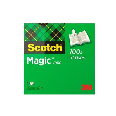 Plakband scotch magic 810 25mmx66m onzichtbaar mat | 9 stuks Plakband scotch magic 810 25mmx66m onzichtbaar mat | 9 stuks