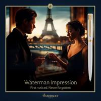 Balpen waterman allure impression gt m wit - thumbnail