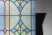 Abbey statische raamfolie transparant - 45 cm x 1,5 mtr - thumbnail