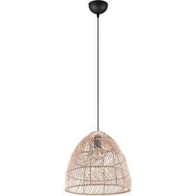 LED Hanglamp Bruin Rotan - E27 Fitting - Stijlvolle Hangverlichting