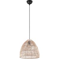 LED Hanglamp Bruin Rotan - E27 Fitting - Stijlvolle Hangverlichting - thumbnail