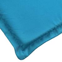 Ligbedkussen 200x60x3 cm oxford stof blauw - thumbnail