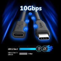 Akasa AK-CBUB70-12BK USB 3.2 Gen 2 10Gbps 100W USB Type-C 1.2m - thumbnail