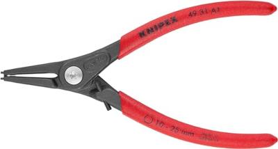 Knipex 49 31 A1 Precisie-borgveertang Geschikt voor borgringen Buitenringen 10-25 mm Puntvorm Recht Knipex 49 31 A1 Precisie-borgveertang Geschikt voor borgringen Buitenringen 10-25 mm Puntvorm Recht