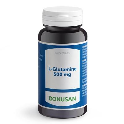 Bonusan L-Glutamine 500 Capsules Bonusan L-Glutamine 500 Capsules