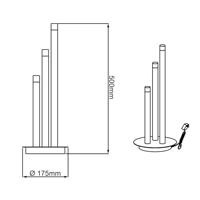 Brilliant Led tafellampCembalo - G93770/21 - thumbnail