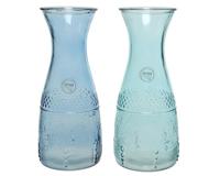 Kruik Kristal Blauw Donkerblauw Multicolour 1,1 L - thumbnail