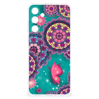 Samsung Galaxy A25 Back Cover Cirkels en Vlinders Samsung Galaxy A25 Back Cover Cirkels en Vlinders