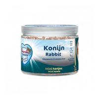 Renske gezonde beloning mini hartjes konijn 100 gram - thumbnail