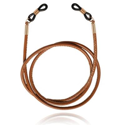 LGT Jewels Bruin PU Leren Koord voor Zonnebril of Leesbril