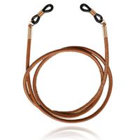 LGT Jewels Bruin PU Leren Koord voor Zonnebril of Leesbril - thumbnail