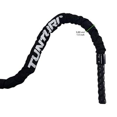 Tunturi Pro Battle Rope met canvas bescherming, 15m - thumbnail