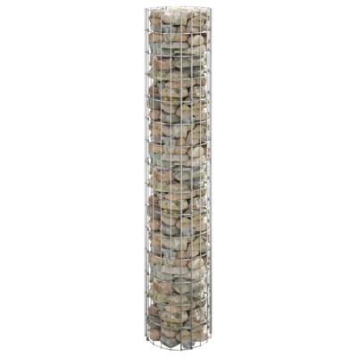 VidaXL Gabion paal rond ø30x150 cm gegalvaniseerd staal