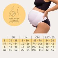 CARRIWELL naadloze buikband zwart - thumbnail