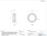 FAG 23124-E1A-K-M Pendeltonlager, radiaal Boordiameter 120 mm Buitendiameter 200 mm Toerental (max.) 3400 omw/min - thumbnail