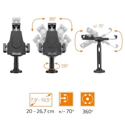 My Wall HT32L Tablet klemhouder Universeel 20,1 cm (7,9) - 26,7 cm (10,5)