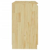 Bijzetkast 60x36x65 cm massief grenenhout - thumbnail
