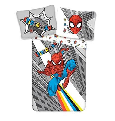 SpiderMan Dekbedovertrek Pop - Eenpersoons - 140 x 200 cm - Katoen - thumbnail