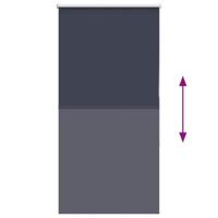 Rolgordijn verduisterend 80x175cm stofbreedte 75,7 cm polyester - thumbnail