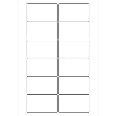 A4 etiketten 78,7 x 46,6 mm wit 100 vel Sorex A4 etiketten 78,7 x 46,6 mm wit 100 vel Sorex