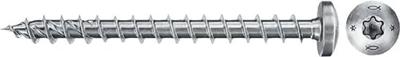 Fischer 657389 Verzinkkopschroef 6 mm 50 mm T Galvanisch verzinkt 50 stuk(s)