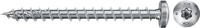 Fischer 657389 Verzinkkopschroef 6 mm 50 mm T Galvanisch verzinkt 50 stuk(s) - thumbnail