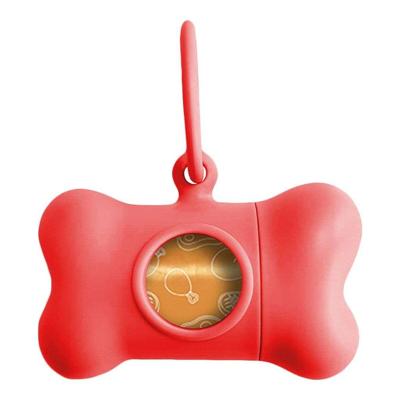 Hondetas Dispenser United Pets Bon Ton Classic Hond Rood (8 x 4,2 x 5 cm)