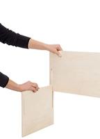 TRIXIE NATURA KONIJNENHOK XL MET ISOLATIE GRIJS 120X94X98 CM - thumbnail