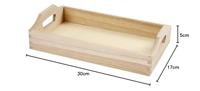 Creativ Company Dienblad, afm 30x17x5 cm, 1 stuk - thumbnail