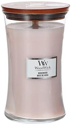 Rosewood Large candle kaars WoodWick - Woodwick