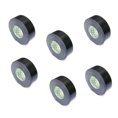 Nichiban Gaffa Tape 1200 - 50mm 50mtr. Black (6 stuks)