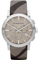 Horlogeband Burberry BU9358 / 7177852 Leder Multicolor 22mm - thumbnail