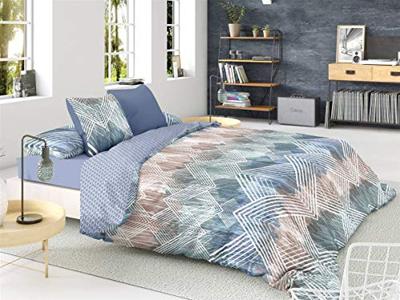 Noorse hoes Pierre Cardin SCOTT Blauw 144 Draden 150 x 230 cm Noorse hoes Pierre Cardin SCOTT Blauw 144 Draden 150 x 230 cm