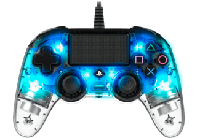 Nacon Oficial PS4 Wired Compact Controller - Light Blue - thumbnail