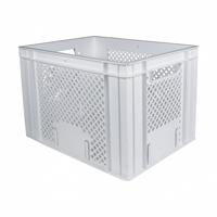 Non Branded fietskrat 31,2 liter 40 x 30 cm wit - thumbnail